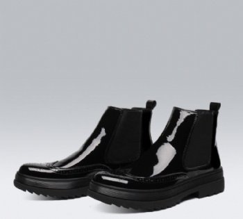 Designer Web High Top Mens Ankle Combat Boots Black winter boot