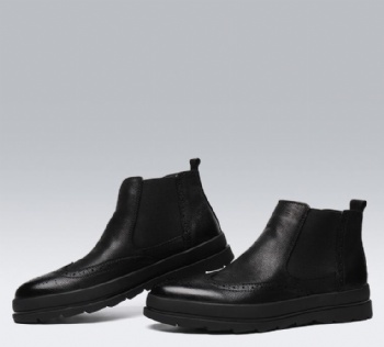 Designer Web High Top Mens Ankle Combat Boots Black winter boot
